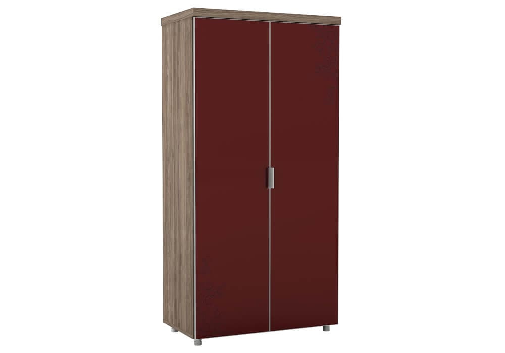 Armário Alto com Portas de Vidro