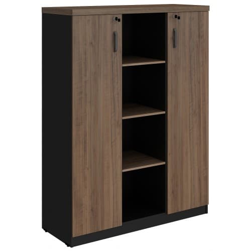 Armário Credenza 2 Portas c/ Nicho Central