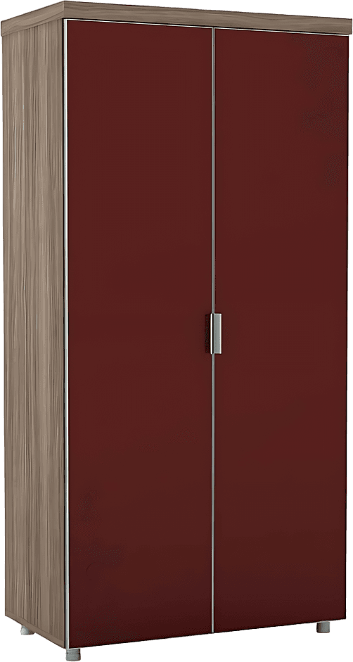 Armário Alto com Portas de Vidro