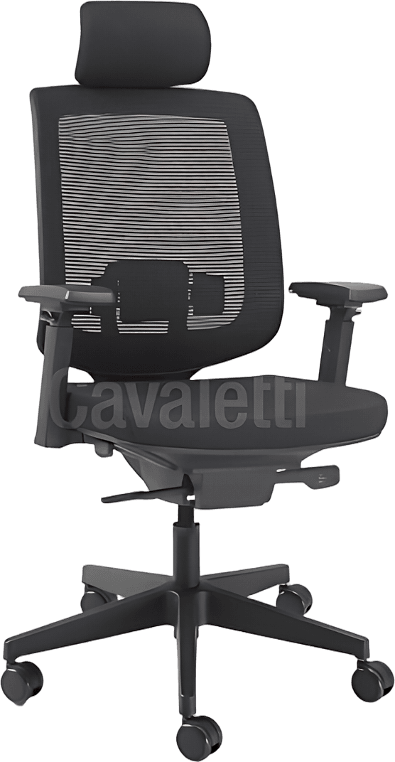 Cavaletti C3 – Poltrona Presidente Giratória 28001 AC Syncron 4D